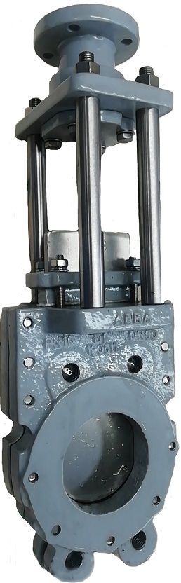 Задвижка шиберная ABRA-KV-03-100-16 DN100 c ISO фланцем под привод