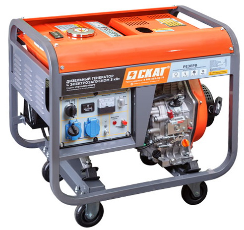 Установка генераторная дизельная УГД-3000E РЕЗЕРВ