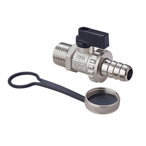 Кран дренажный MVI 1/2" нар.-штуцер