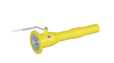 Кран шаровый LD КШЦФИ Gas 150/125.016.Н/П.02. из стали 20 Ду150/125 Ру1,6МПа