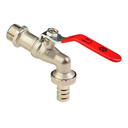 Кран водоразборный 1/2" нар.-штуцер