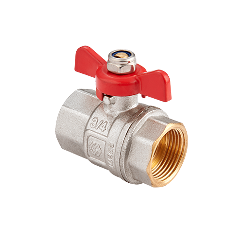 Кран MVI 1/2" вн.-вн. бабочка (БГГ)