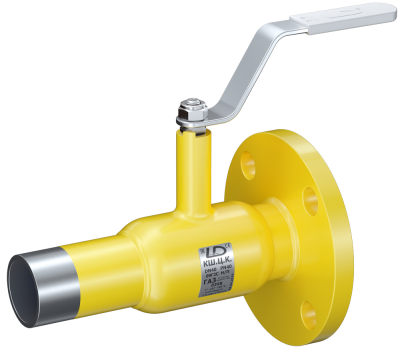 Кран шаровый LD КШЦК Energy Gas 032.040.Н/П.03. (фланец/приварка) из стали 09Г2С Ду32 Ру4,0МПа