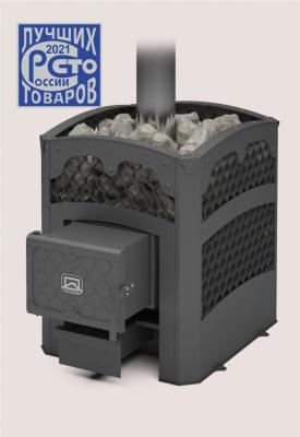 Печь для бани Теплодар Былина-сетка 18 Ч Панорама