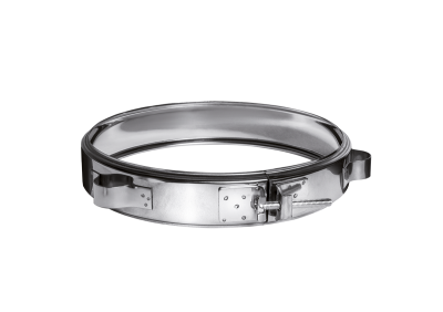 Хомут обжимной под растяжку (430/0,5 мм) Ф160