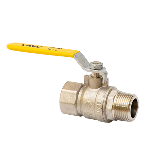 Кран Газовый MVI 3/4"внутренняя-наружная, ручка рычаг