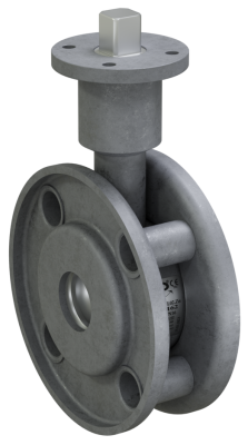 Кран шаровый LD Стриж 032.016.П/П.02.Zn под электропривод