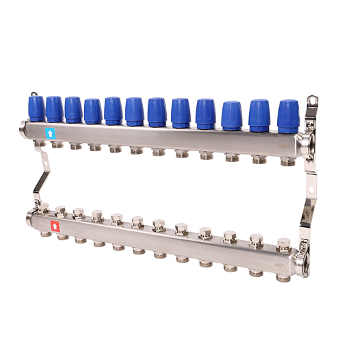 Коллектор без расходомеров, 12 выходов