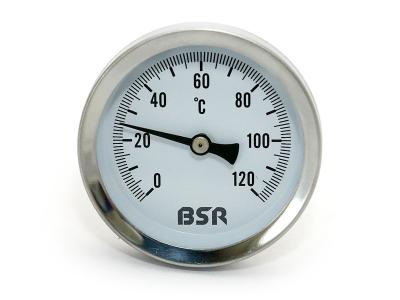 Термометр биметаллический накладной BSR ? 63, 120°C