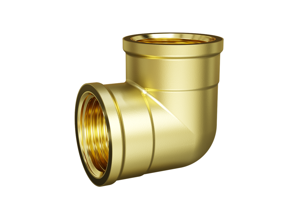 Угол 90 гр LD Pride DN32 (1 1/4") ВР/ВР латунь с биркой