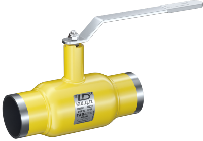 Кран шаровый LD КШЦП Energy Gas 125/100.025.Н/П.03. из стали 09Г2С Ду125Ру2,5МПа