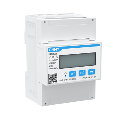 Счетчик ectoControl электроэнергии 3-фазный CHINT (RS-485,DIN-рейка)
