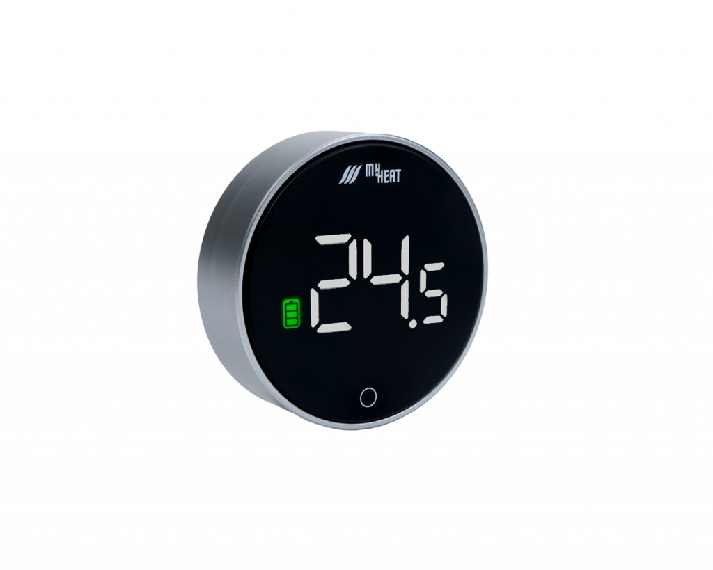 Комнатный термостат MyHEAT (серебристый)