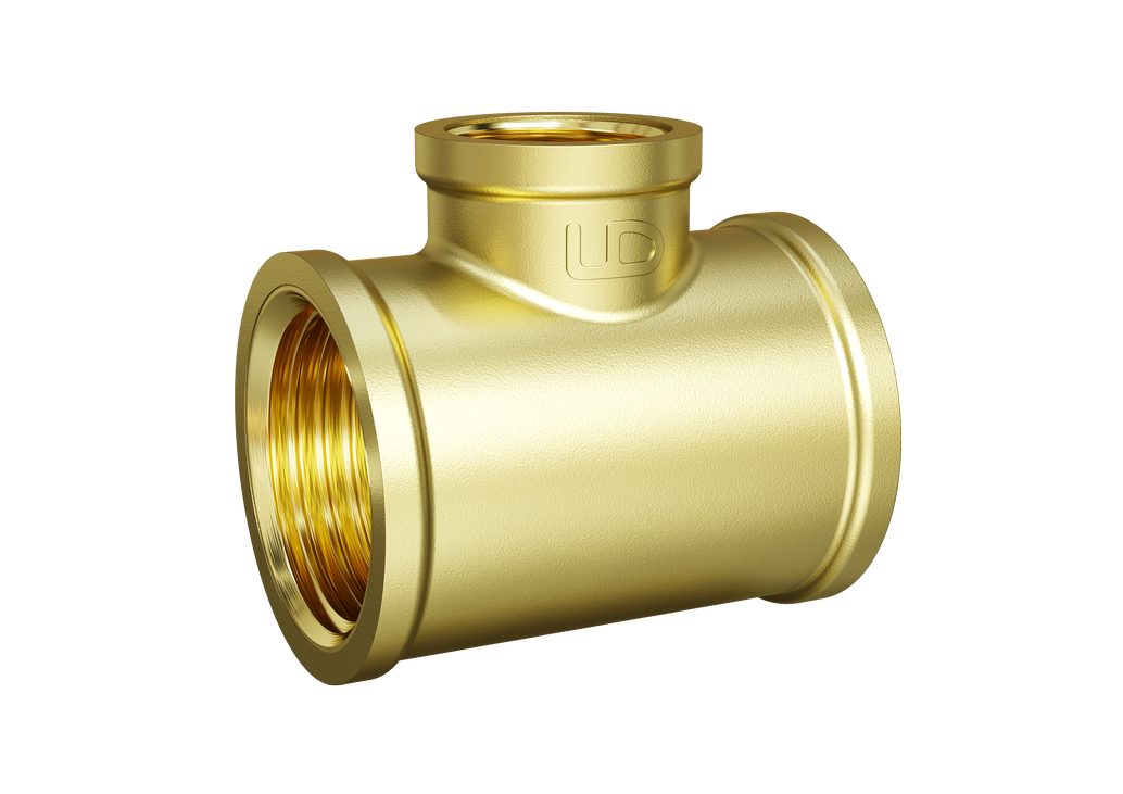 Тройник переходной LD Pride DN25х20х25 (1"ВР х 3/4"ВР х 1"ВР) латунь с биркой