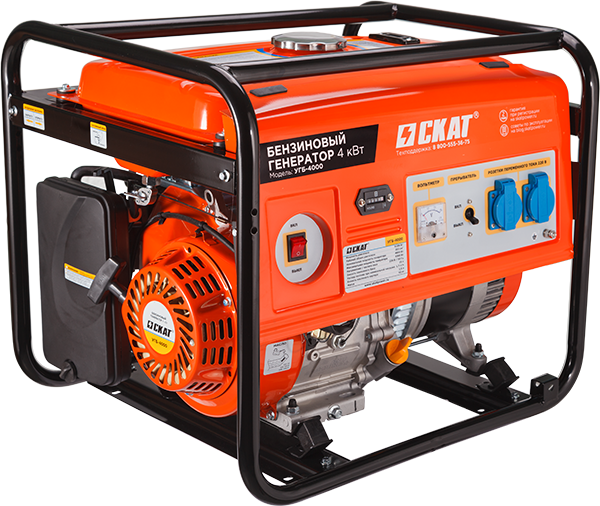 Установка генераторная бензиновая УГБ-4000