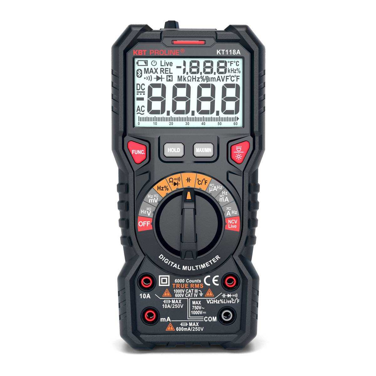 KT 118A серия PROLINE КВТ KT 118A серия PROLINE Мультиметр цифровой