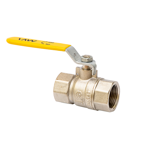 Кран Газовый MVI 1/2" внутренняя-внутренняя, ручка рычаг