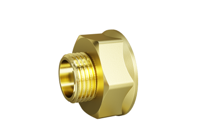 Переход LD Pride DN50х32 (2"ВР х 1 1/4"НР) латунь с биркой