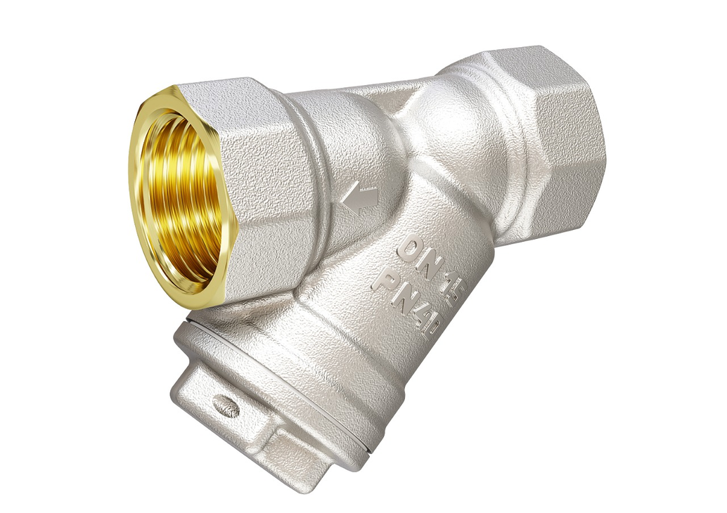 Фильтр косой латунный LD Pride 57.15.В-В Ду 15 Ру 40