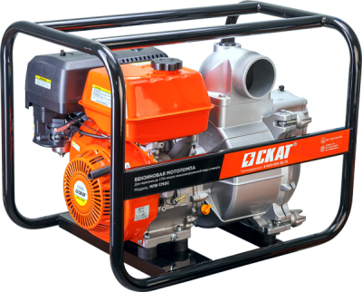 Мотопомпа бензиновая МПБ-1750С (жидкая грязь, 4 дюйма)