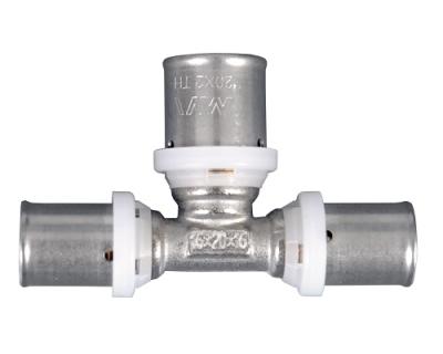 Пресс-фитинг тройник переходной MVI 20х20х16