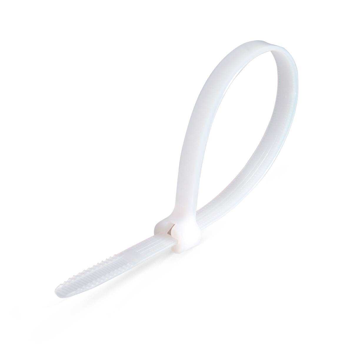 КСЗ 5x300 (бел) (100шт) Fortisflex КСЗ 5x300 (бел) (100шт) Стяжка нейлоновая