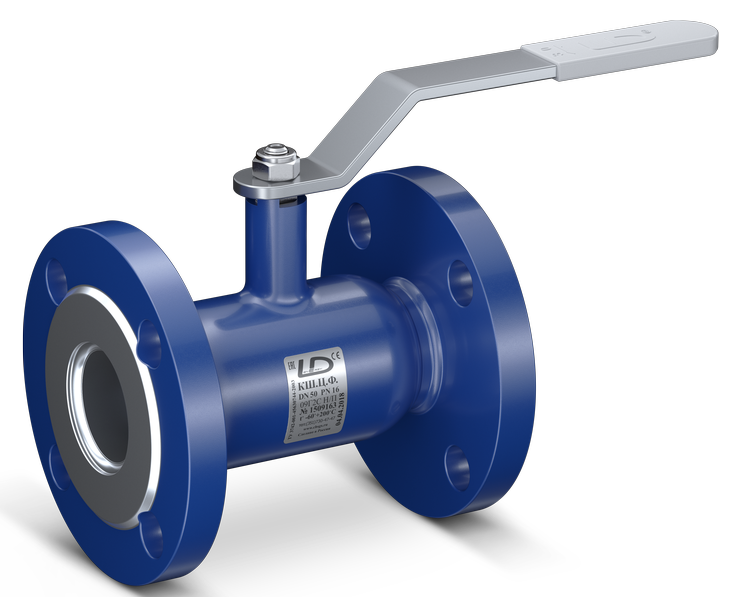 Кран шаровый LD КШЦФ из стали 12Х18Н10Т Ду200/150 Ру2,5МПа
