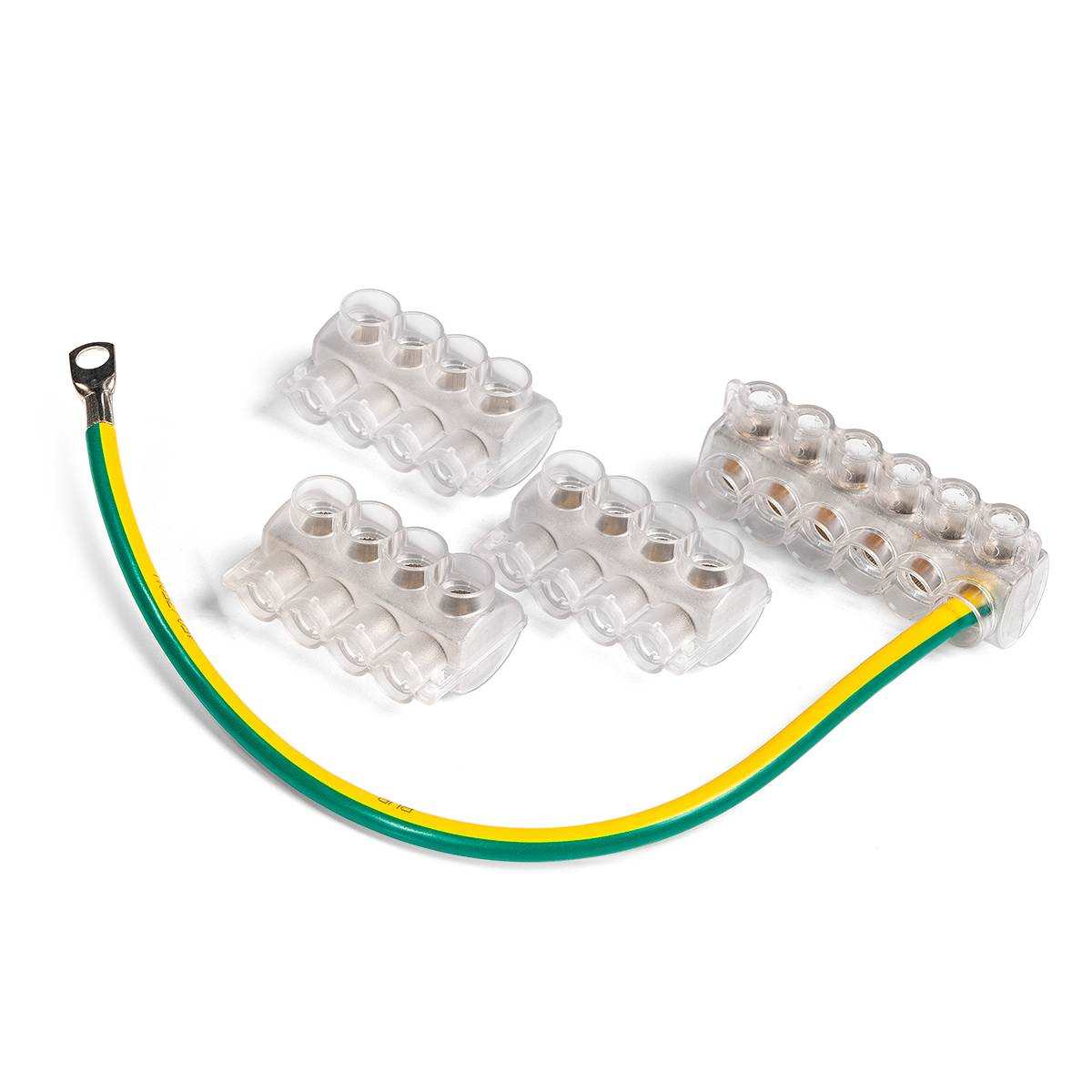 НК-50 (SV-50: 3х KE10.504+1х KE10.506) КВТ НК-50 (SV-50: 3х KE10.504+1х KE10.506) Набор клеммников