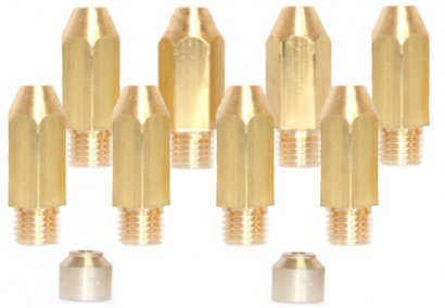 Комплект сопел под сжиженный Газ на  ГГУ-19 (запасная часть к котлу Лемакс)