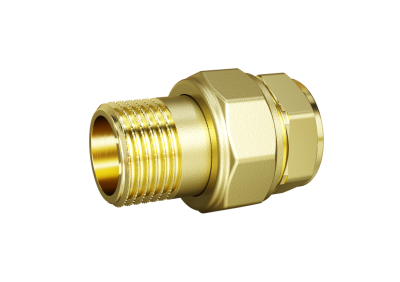 Сгон разъемный (американка) LD Pride DN32 (1 1/4") ВР/НР  латунь с биркой