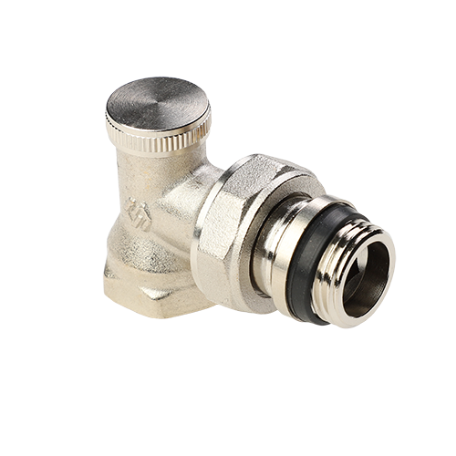 Клапан настроечный угловой с кольцом MVI 1/2"