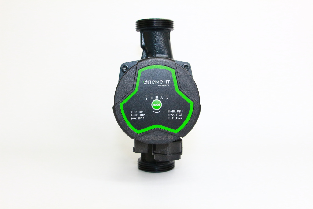 Циркуляционный насос ECO Plus 25-70 180 (с комплектом гаек)