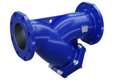 Фильтр магнитный фланцевый LD ФМФ У-образный чугунный DN125 PN 16