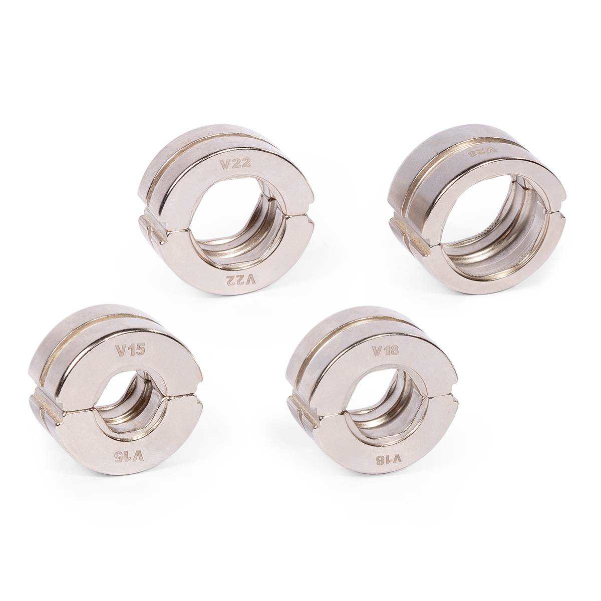 V (15-28) серия ПРОФИ КВТ V (15-28) серия ПРОФИ Набор матриц для опрессовки фитингов