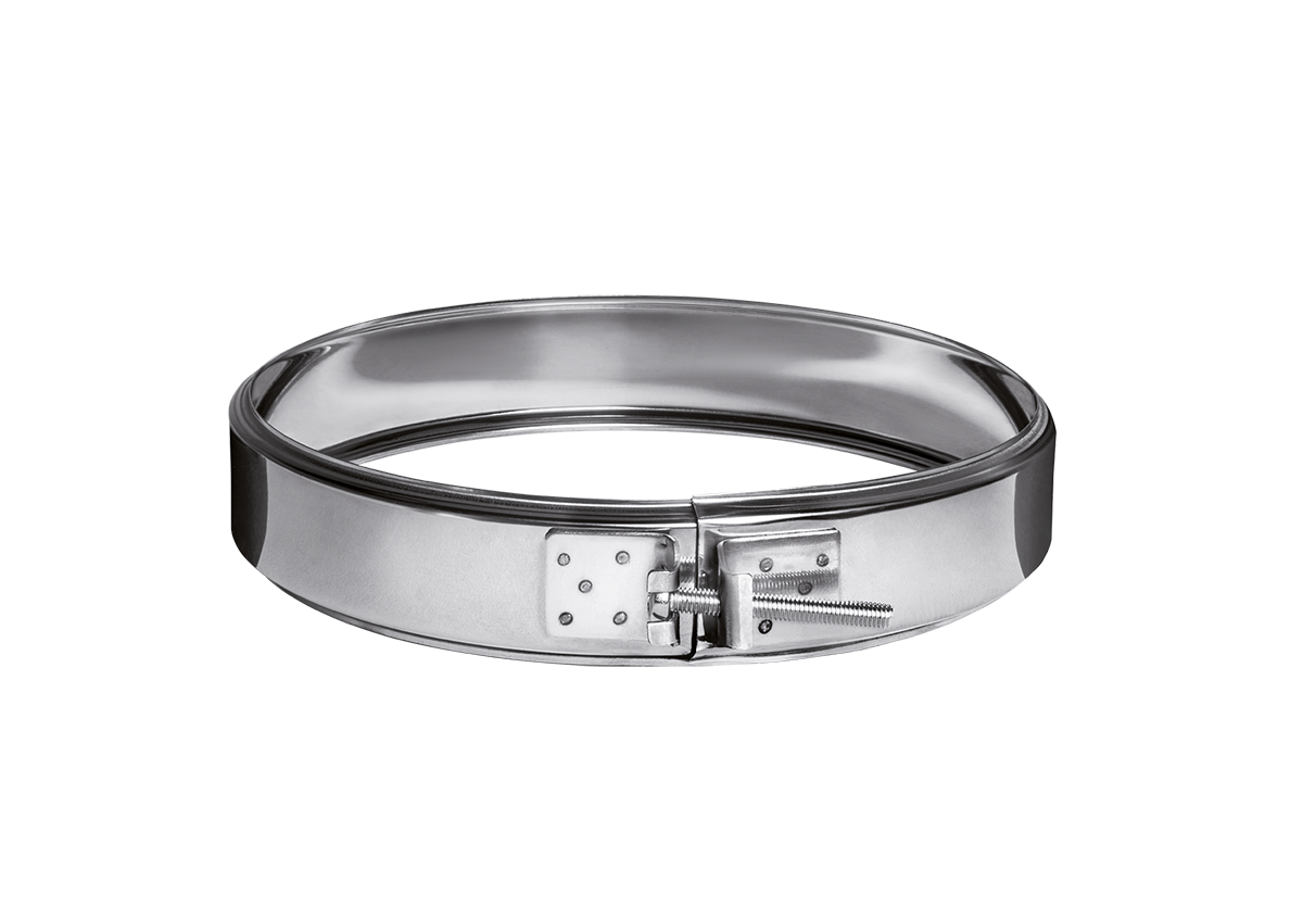 Хомут обжимной (430/0,5 мм) Ф115