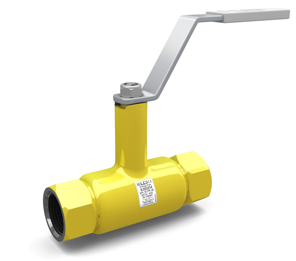 Кран шаровый LD КШЦМ Gas 065.025.Н/П.02. из стали 20 Ду65 Ру2,5МПа