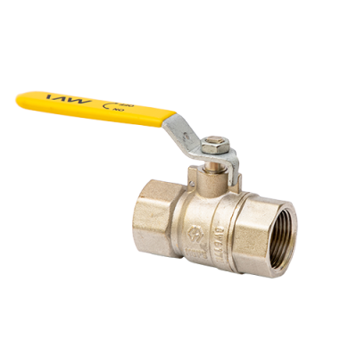 Кран Газовый MVI 3/4" внутренняя-внутренняя, ручка рычаг