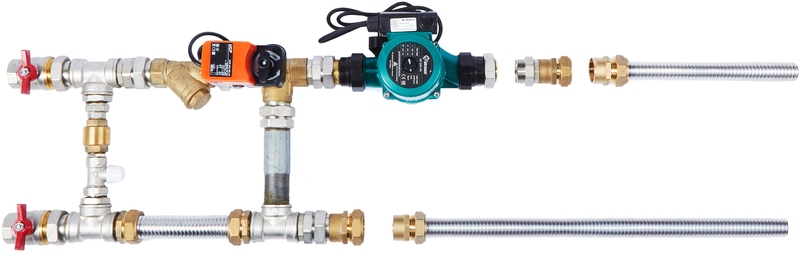 Узел смесительный с гибкими подводками SHUFT MST 25-60-4.0-C24-F