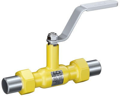 Кран шаровый LD КШЦШ Energy Gas 050.040.Н/П.03. из стали 09Г2С Ду50 Ру4,0МПа