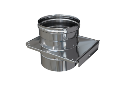 Шибер-задвижка (430/0,8 мм) Ф150