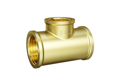 Тройник LD Pride DN32 (1 1/4") ВР/ВР/ВР латунь с биркой