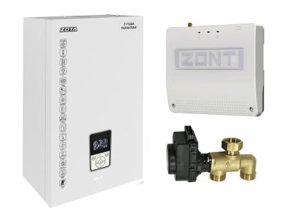 Миникотельная-SET МК-X Plus 9кВт (клапан ZOTA BPV+ZONT SMART 2.0 с OpenTherm)