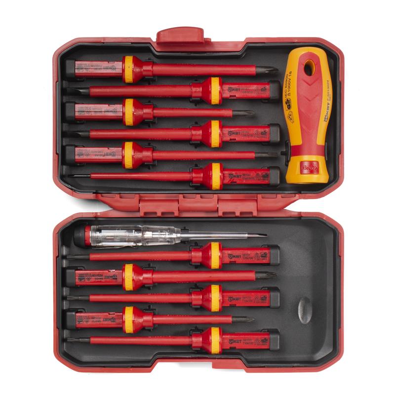 НИО-4412 серия ПРОФИ КВТ НИО-4412 серия ПРОФИ Набор диэлектрических отверток