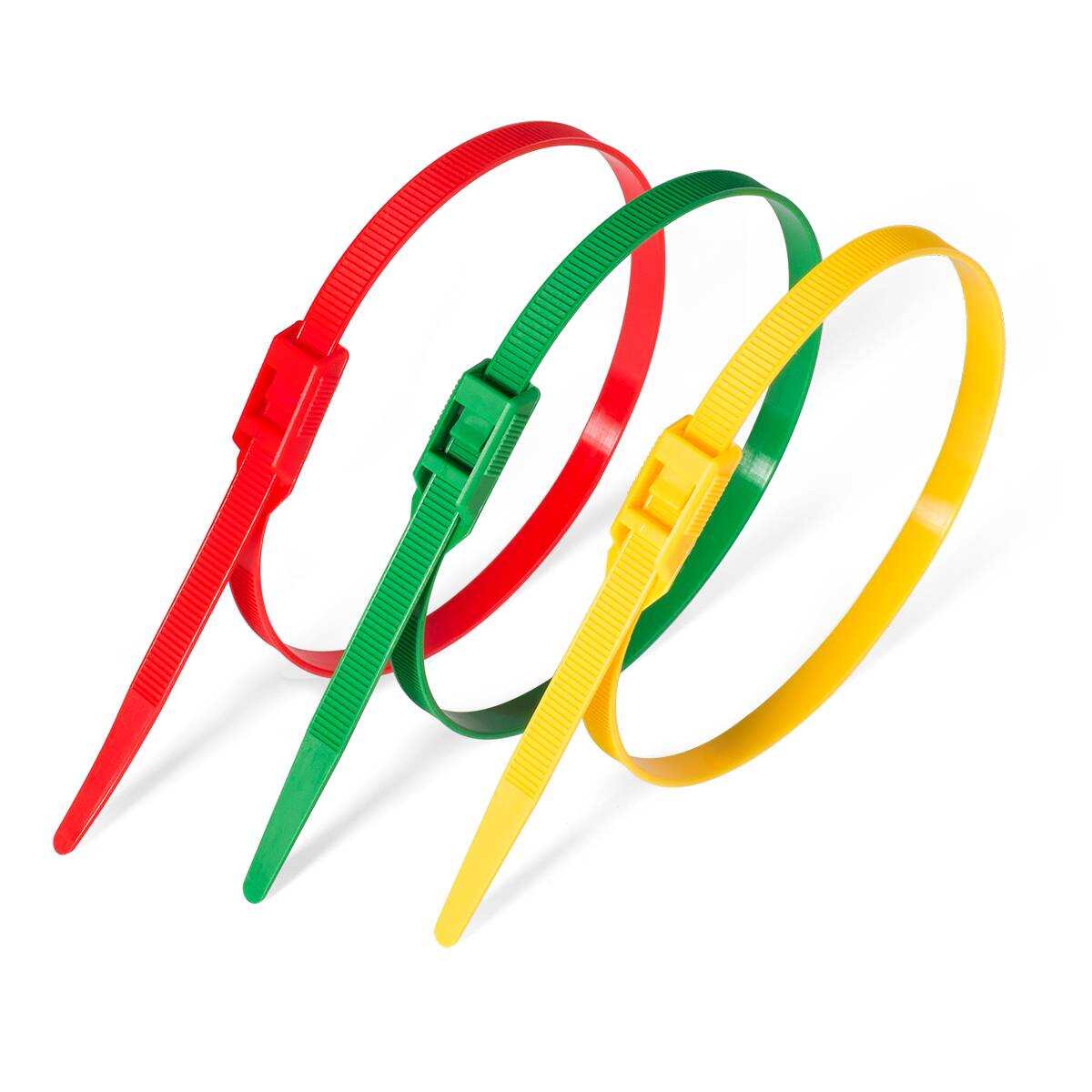 КСГ 8х400 (зел) (100шт) Fortisflex КСГ 8х400 (зел) (100шт) Стяжка нейлоновая