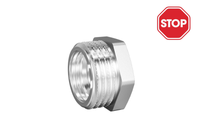 Футорка LD Pride DN50х40 (2"НР х 1 1/2" ВР) латунь