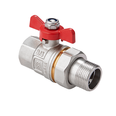 Кран-американка MVI 1" вн.-нар. бабочка