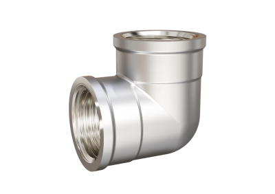 Угол 90 гр LD Pride DN15 (1/2") ВР/ВР латунь никель с биркой