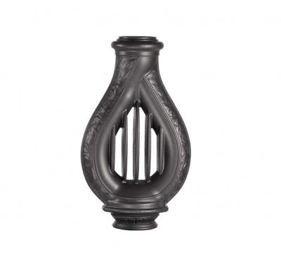 Конвектор PROMETALL Лира для печей 130мм, дымоход 115мм, цвет чёрный