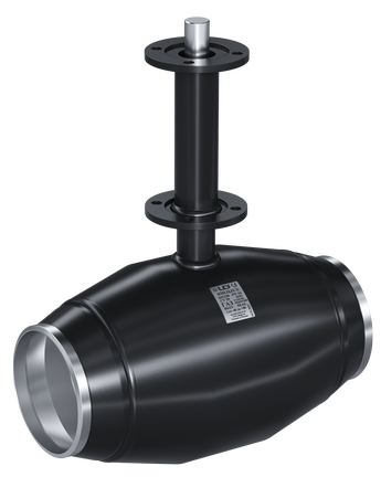 Кран шаровый LD для подземной установки КШЦП Э Gas 200.025.П/П.02. из стали 20 Ду200 Ру2,5МПа Н=1700мм под электропривод