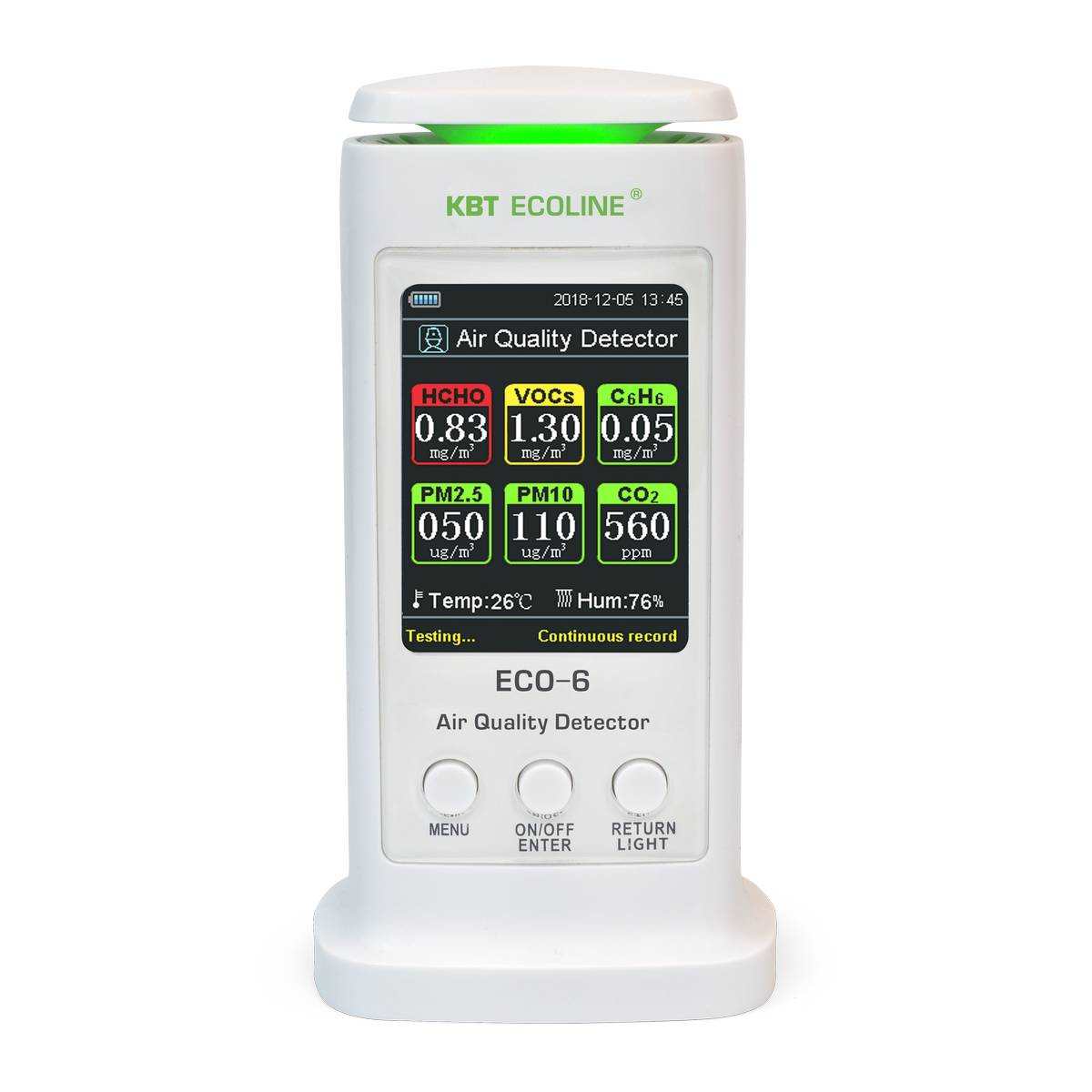 ECO-6 серия ECOLINE КВТ ECO-6 серия ECOLINE Анализатор воздуха